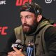 Michael Chiesa durante entrevista no UFC