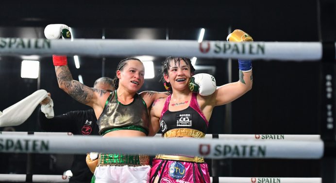 Soberana! Bia Ferreira domina rival uruguaia e mantém cinturão mundial de boxe