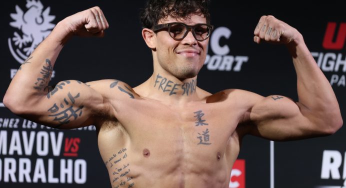 UFC Paris: Caio Borralho bate o peso e confirma main event; luta de Pitbull cai por falha de rival
