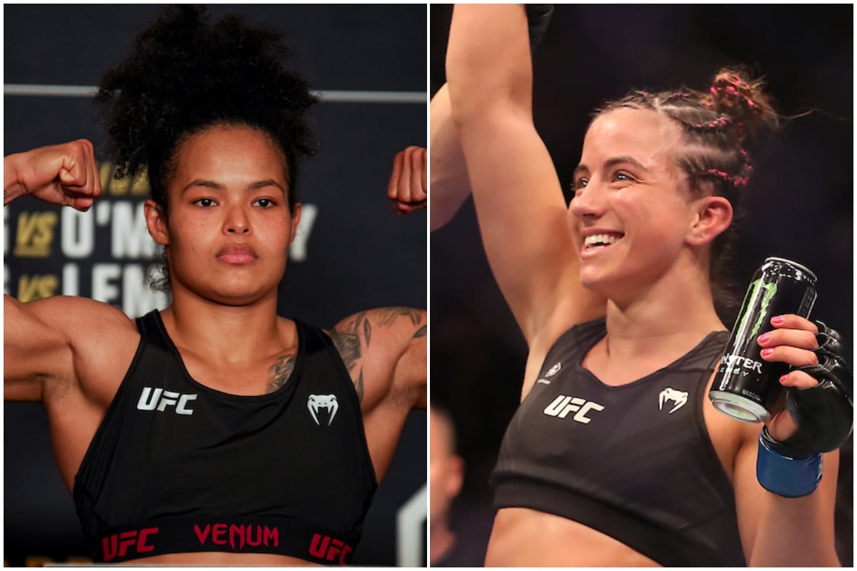 Karine Silva e Maycee Barber foram escaladas para duelarem no UFC 323