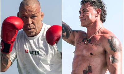 Popó e Wanderlei afiam as mãos no treino aberto no RJ