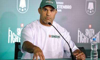 Vitor Belfort participa de coletiva de imprensa da Spaten Fight Night 2
