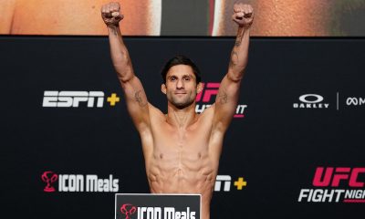 Allan Puro Osso após a pesagem para o UFC Vegas 110