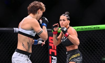 Bia Mesquita em sua estreia no Ultimate no UFC Rio