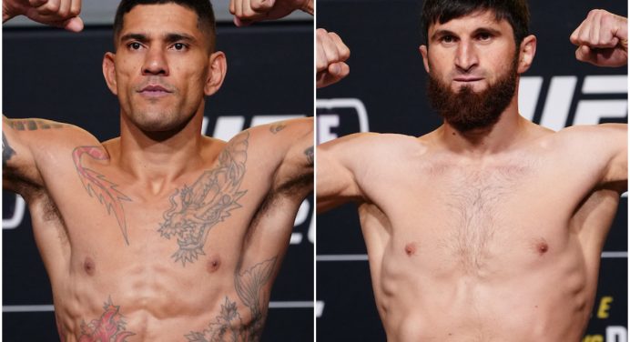 Alex Poatan e Ankalaev vencem a balança e confirmam revanche pelo título no UFC 320