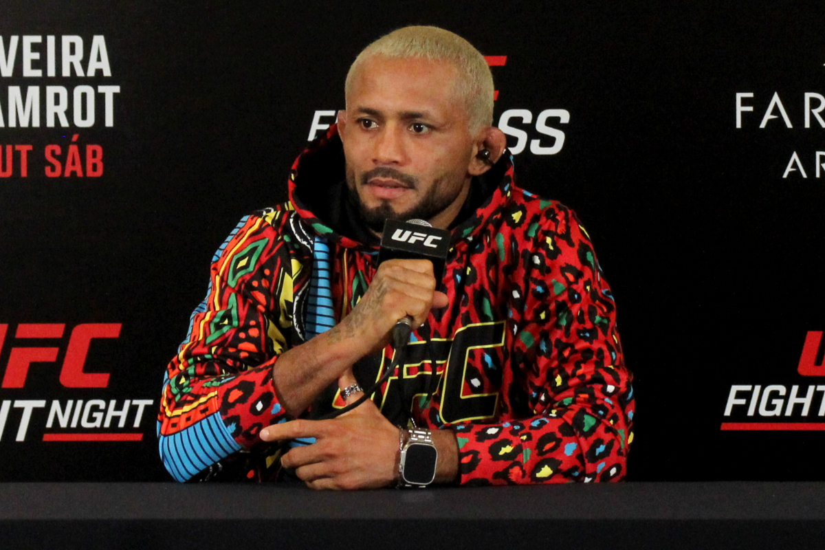 Deiveson Figueiredo participa do media day do UFC Rio