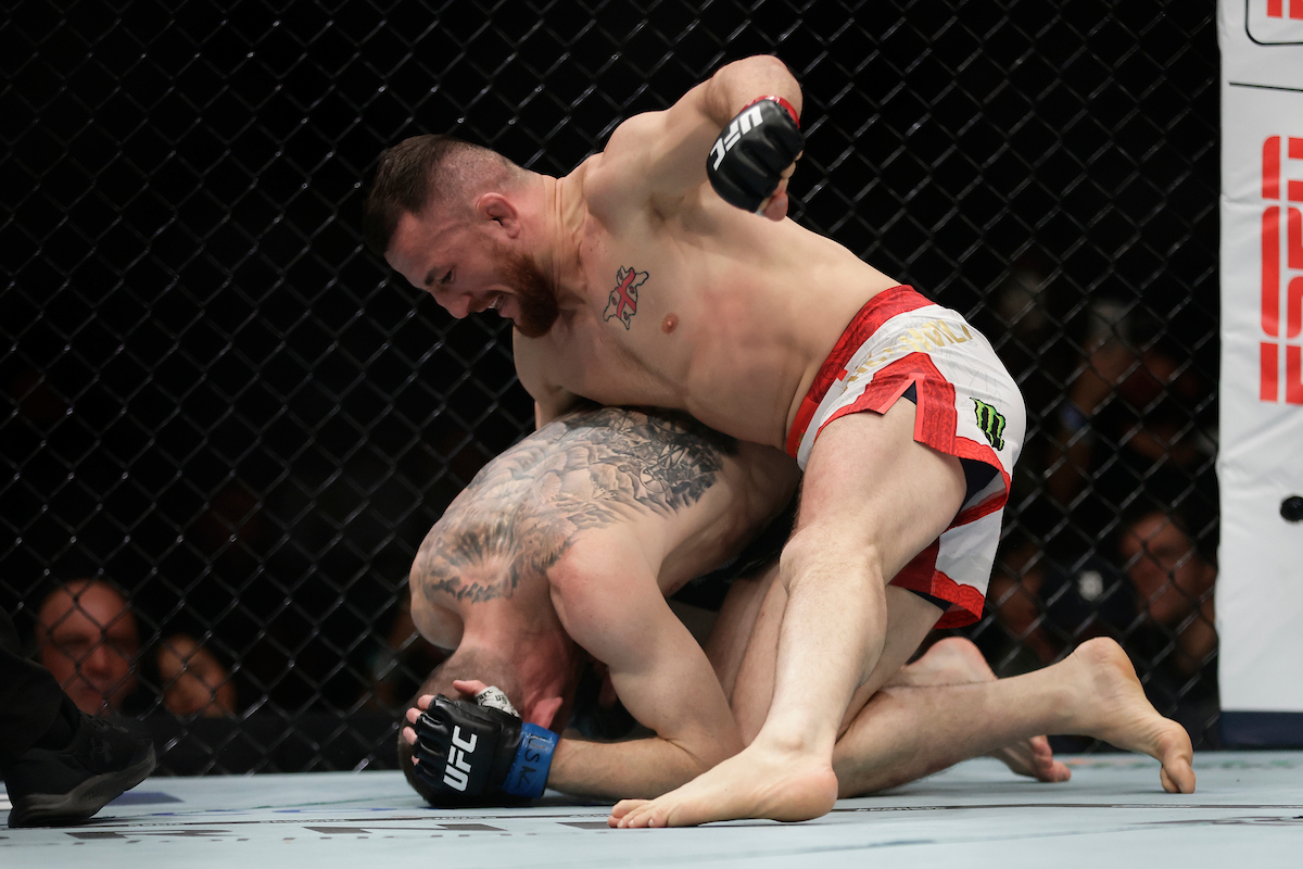 Merab Dvalishvili dominou Cory Sandhagen no UFC 320