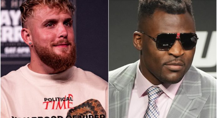 Troca de farpas entre Jake Paul e Francis Ngannou esquenta clima nas redes sociais