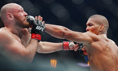 Matheus Camilo desfere soco em Viacheslav Borshchev no UFC 322