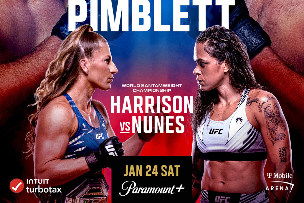 Pôster oficial do UFC 324