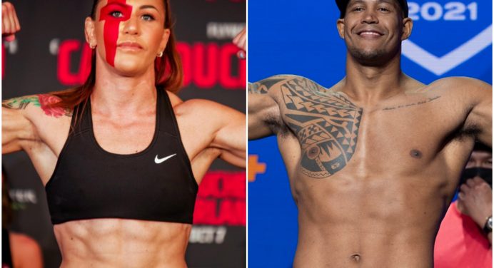 Cris Cyborg e Renan Problema vencem a balança e confirmam disputas de título na PFL