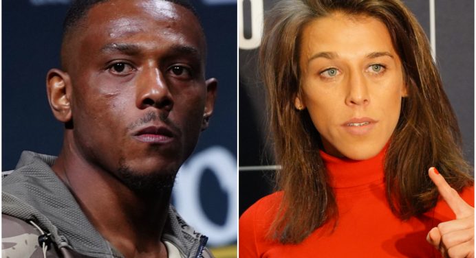 Flerte e ameaça! Ex-campeões do UFC, Joanna e Jamahal trocam farpas após confusão; entenda