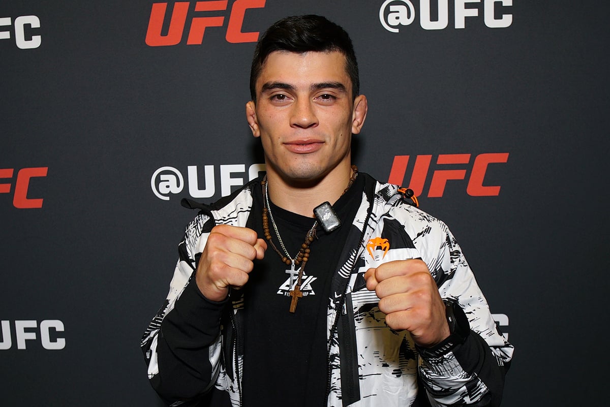 Kevin Vallejos encara Giga Chikadze no co-main event do UFC Vegas 112