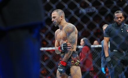 Pantoja lamenta lesão grave no braço esquerdo