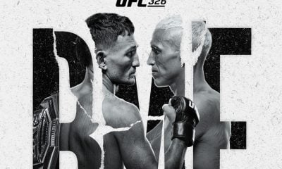 Pôster do UFC 326, estrelado por Max Holloway e Charles Do Bronx