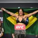 Bia Mesquita na pesagem cerimonial do UFC Rio